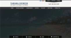 Desktop Screenshot of homesincayman.com